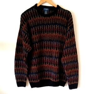Vintage Dockers Dark Chenille Like Sweater